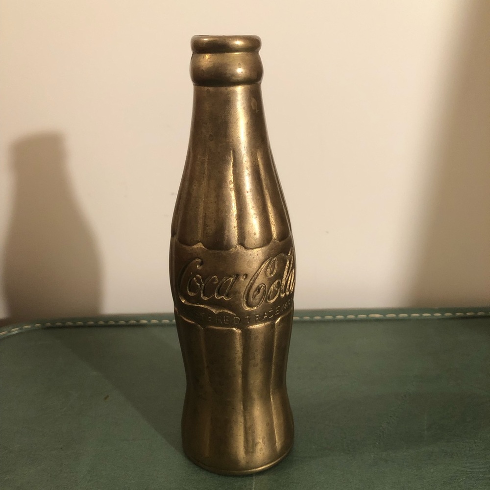 ATTENTION! PRICE DROP!
Brass Coca-Cola bottle
WAS $30. NOW $23.
